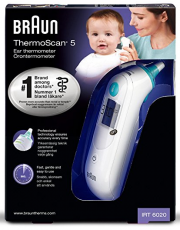 NUR HEUTE das Braun ThermoScan 5 Infrarot Ohrthermoter bei Amazon Prime f&uuml;r 27,87 Euro