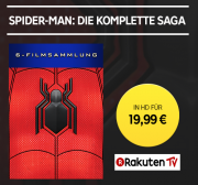 Alle 6 Teile von Spider-Man als UHD-Stream bei Rakuten.TV f&uuml;r nur 19,99 Euro