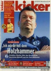 34 Ausgaben vom Kicker f&uuml;r 55,25&euro; inkl. 50&euro; Verrechnungsscheck