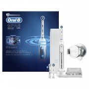 Oral-B Genius 8000 Elektrische Zahnb&uuml;rste, mit SmartRing, Bluetooth und drei Aufsteckb&uuml;rsten