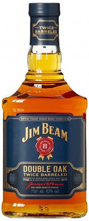 Jim Beam Double Oak Bourbon Whiskey (1 x 0.7 l)