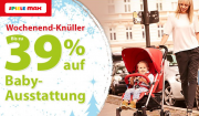 Spiele Max schenkt euch &uuml;bers Wochenende bis zu 39 % Rabatt auf Babyausstattung