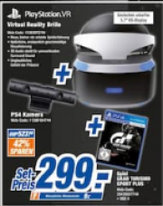 EXPERT (lokal vor Ort / 18. - 28.11.2017) PS4 VR Bundle (Brille + Kamera + Gran Turismo Sport)