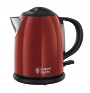 Russell Hobbs 20191-70 Colours Plus+ Flame Red Kompakt-Wasserkocher