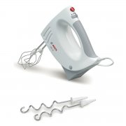 Bosch MFQ3530 Handr&uuml;hrer (450 W, 5 Geschwindigkeitsstufen) wei&szlig;/grau