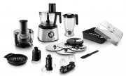 Philips HR7778/00 K&uuml;chenmaschine (1300 W, 30 Funktionen, Entsafter) schwarz/silber 