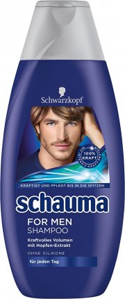 Schauma For Men Shampoo, 4er Pack (4 x 400 ml) 