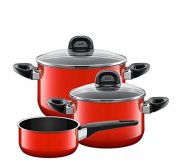 Silit Topfset Modesto Red 3 teilig bei Real f&uuml;r 99&euro; anstatt 111&euro;