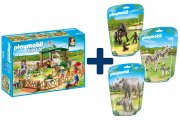Playmobil Streichelzoo - Bundle (# 6635, 6638, 6639, 6641)