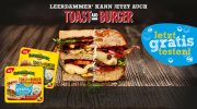 Leerdammer Toast&Burger gratis testen 
