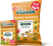 Ricola Kr&auml;uter-Karamellbonbons gratis testen