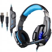 PUNICOK G9000 PS4 Gaming Headset Kopfh&ouml;rer mit Mikrofon 3.5mm On Ear Surround Sound 