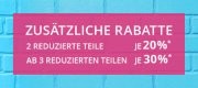 Bis zu 30% zus&auml;tzlichen Rabatt auf bereits reduzierte Artikel bei Takko