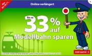 Bis zu 33% auf Modelleisenbahnen bei Spiele Max