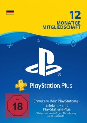 WAHNSINN! PlayStation Plus Mitgliedschaft | 12 Monate | PS4/PS3 Download Code 44,99 Euro 