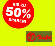 Bei Teufel gibt es wieder h&ouml;llischen Rabatt von bis zu 50%