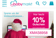 10% Rabatt bei babymarkt