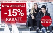 15% auf neue Produkte bei EMP 
