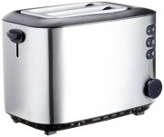 AmazonBasics Toaster, Leistung: 850 W, geb&uuml;rsteter Edelstahl