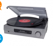 soundmaster PL 200 Plattenspieler f&uuml;r 49,90&euro; statt 59,99&euro;