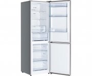 Hisense RB400N4EG2 K&uuml;hl-Gefrierkombination - 60er Breite, Silber, A++