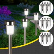  16x LED Solarleuchte Edelstahl Solarlampe Gartenleuchte Au&szlig;enleuchten 14,95&euro;