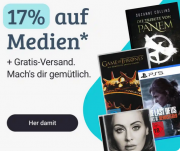 17% Rabatt auf alle Filme, Videospiele, B&uuml;cher und Musik + gratis Versand bei reBuy