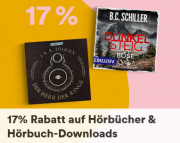 17% Rabatt auf alle H&ouml;rb&uuml;cher & H&ouml;rbuch-Downloads bei Thalia