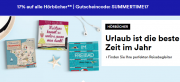 17% Rabatt auf alle H&ouml;rb&uuml;cher und H&ouml;rbuch-Downloads im Thalia Shop