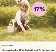 17% Rabatt auf fast alle Spielwaren bei Thalia