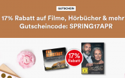 17% Rabatt auf Filme, H&ouml;rb&uuml;cher & mehr im Thalia Shop