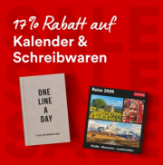 17% Rabatt auf Kalender & Schreibwaren bei Thalia