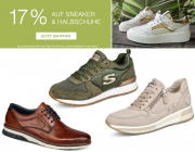 17% Rabatt auf Sneaker & Halbschuhe bei Gebr&uuml;der G&ouml;tz