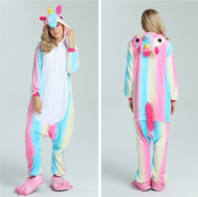 Regenbogen Einhorn Overall f&uuml;r die ganze Familie mit Gutscheincode ab 9,05 Euro inkl. Versand 