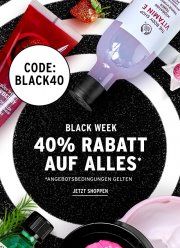 40% auf Alles bei The Body Shop 