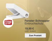 Fensterschnapper Einbruchschutz bei Allyouneed f&uuml;r 23,94&euro; inkl.Versand