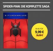 Spiderman Filme Bundle mit 6 Filmen