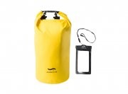 Drybag in gelb und blau mit 30% Rabatt