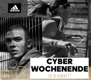 Cyber Wochenende bei adidas mit 30 % Rabatt auf 5113 Artikel