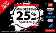 Mindestens 25% auf Spielzeug bei Spiele Max 