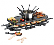 Gourmetmaxx Raclette + Fondue Set XXL f&uuml;r 12 Personen nur 47,99 Euro inkl. Versand 