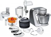 Bosch Styline MUM56340 K&uuml;chenmaschine 900 W, edelstahl-R&uuml;hrsch&uuml;ssel, ...