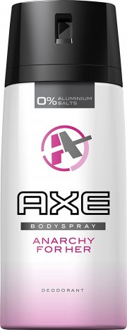 AXE Deospray Anarchy for Her ohne Aluminium, 3er Pack (3 x 150 ml)