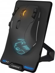 ROCCAT Leadr Wireless Multi-Button RGB Gaming Maus Owl-Eye Optischer Sensor, 12.000 dpi
