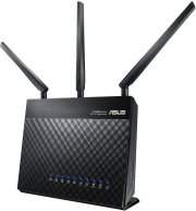 ASUS RT-AC68U Dual-Band WLAN-Router (2,4 GHz/5 GHz) bis zu 1900Mbit/s