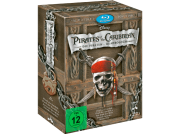 Pirates of the Caribbean 1-4 - (Blu-ray) , mit paydirket 5&euro; Direktabzug