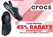Pralle 45 % Rabatt bei CROCS auf ausgew&auml;hlte Modelle und das sogar Versandkostenfrei!