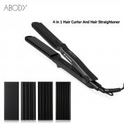 Haargl&auml;tter Kreppeisen 4 in 1 Multistyler Keramik Gl&auml;tteisen Temperaturregelung