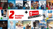 Jetzt bei Media Markt: 2 Artikel aus Musik, Games oder Filme kaufen + 1 Artikel geschenkt