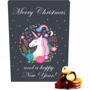 Hallingers Adventskalender Pralinenkalender Einhorn bei@amazon - 15,32&euro;